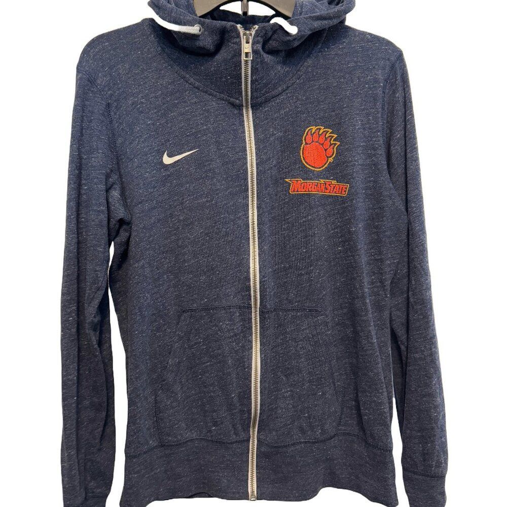 Morgan State University Bears Nike Zipper Hoodie, Large